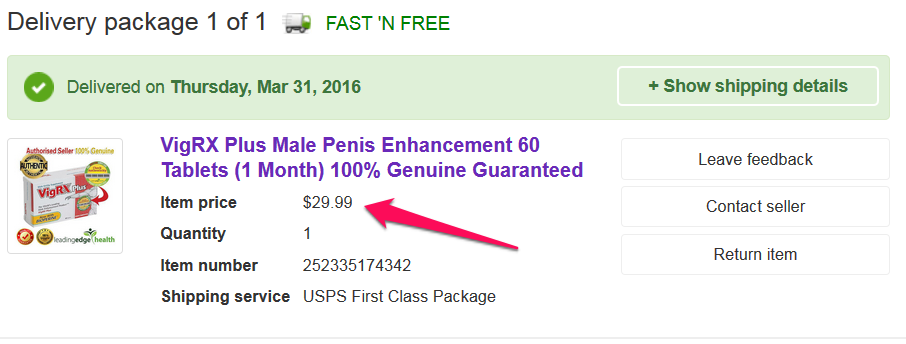fake vigrx plus on ebay