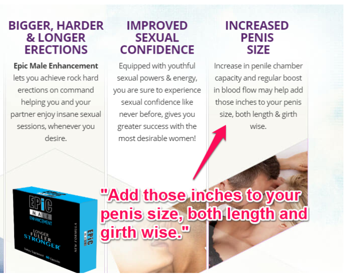 Epic Male Enhancement Benefits Image