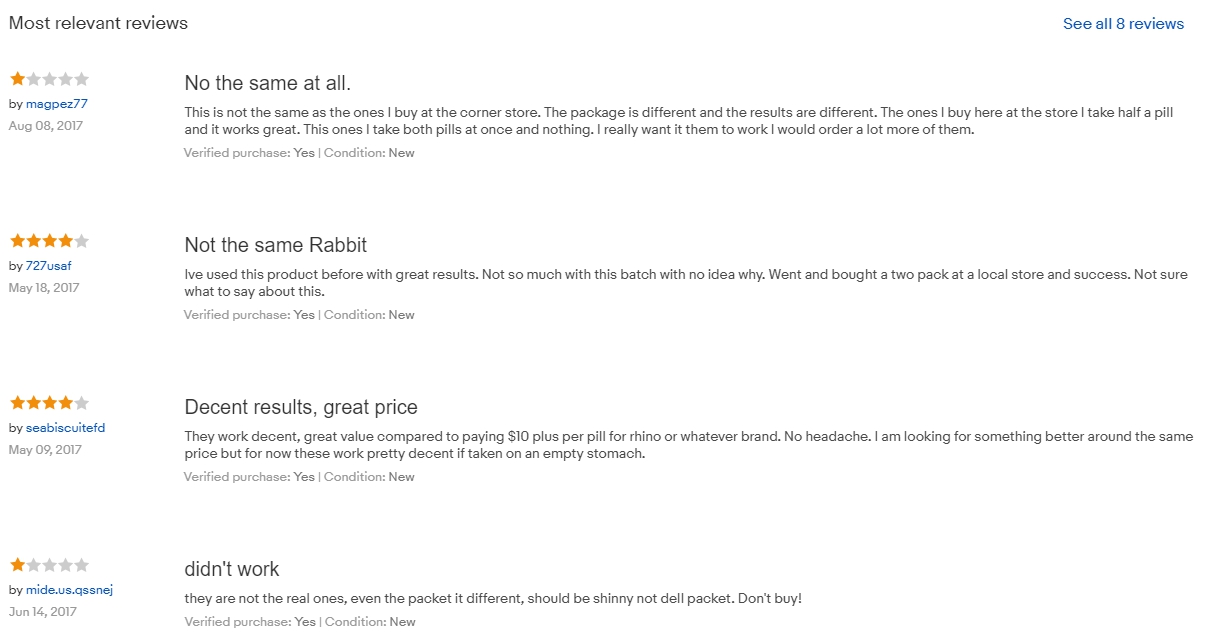 jack rabbit reviews on ebay